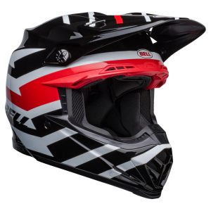 Bell MX Moto-9S Flex Motocross Helmet - Banshee Black / Red