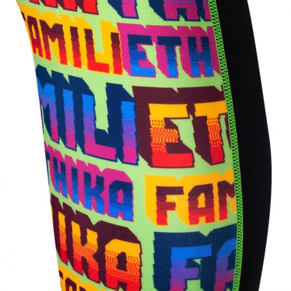Ethika Boys Moto Socks Motocross Knee Brace - RETRO FLOW - Image 2