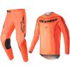 2023 Alpinestars Fluid Motocross MX Kit Pants Jersey - LURV HOT ORANGE / BLACK