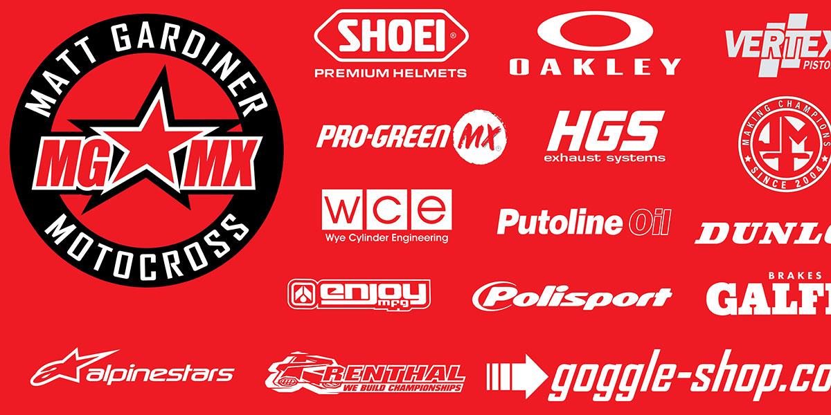 Matt Gardiner Sponsors Banner