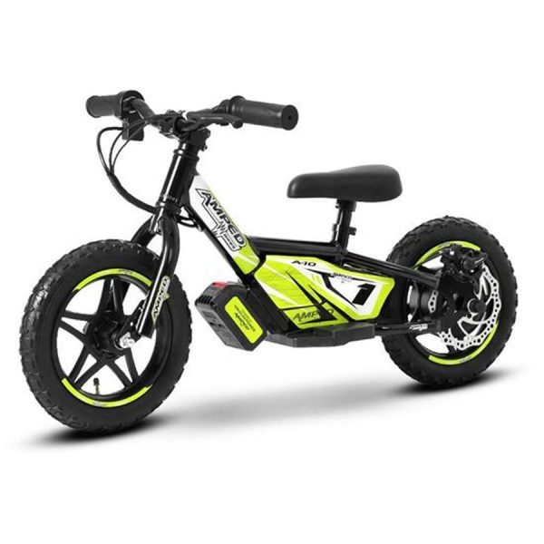 Amped A10 Electric Balance Bike 150W 18V Battery - BLACK - Image 2