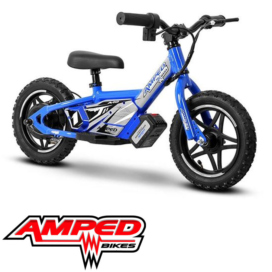 Amped A10 Electric Balance Bike BLUE