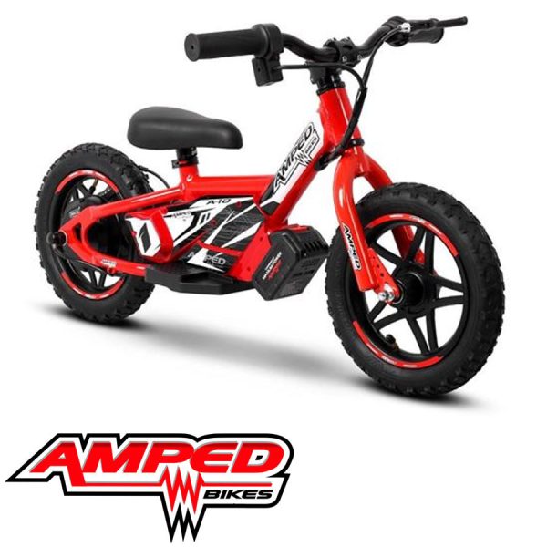 Amped A10 Electric Balance Bike - RED