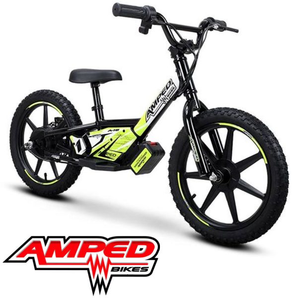 Amped A16 Electric Balance Bike - BLACK