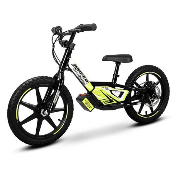 Amped A16 Electric Balance Bike 180W 18V Battery - BLACK - Image 3