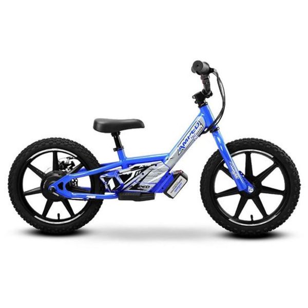 Amped A16 Electric Balance Bike 180W 18V Battery - BLUE - Image 3