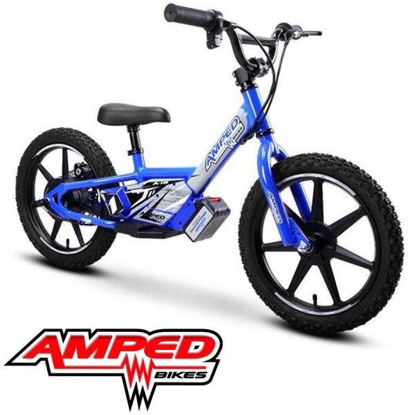 Amped A16 Electric Balance Bike - BLUE