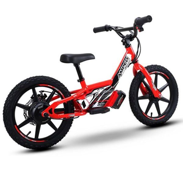 Amped A16 Electric Balance Bike 180W 18V Battery - RED - Image 5