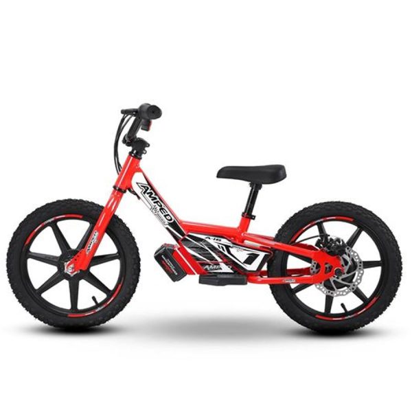 Amped A16 Electric Balance Bike 180W 18V Battery - RED - Image 4