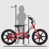 Amped A16 Electric Balance Bike 180W 18V Battery - RED - Image 3