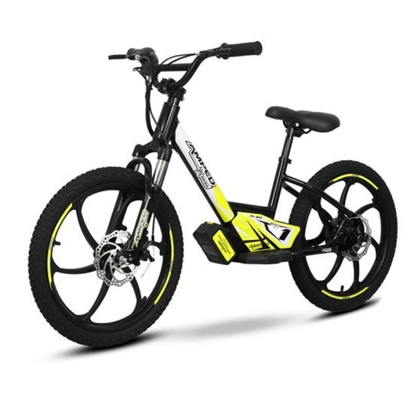 Amped A20 Electric Balance Bike 300W 36V Battery - BLACK - Image 2