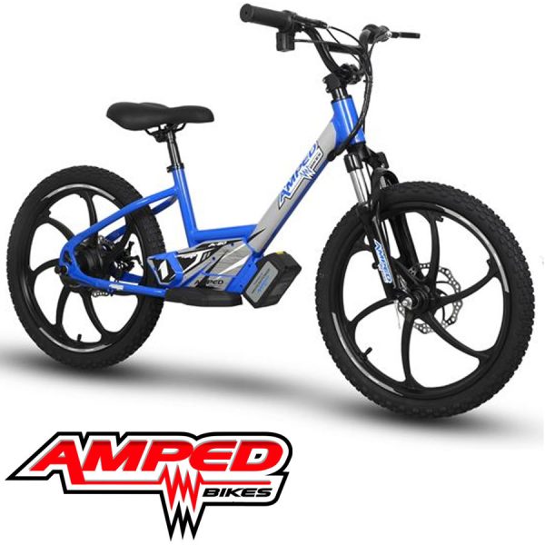 Amped A20 Electric Balance Bike - BLUE