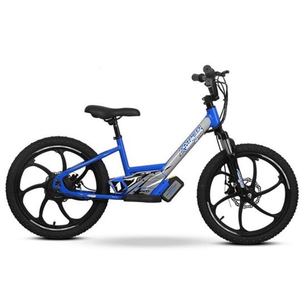 Amped A20 Electric Balance Bike 300W 36V Battery - BLUE - Image 3