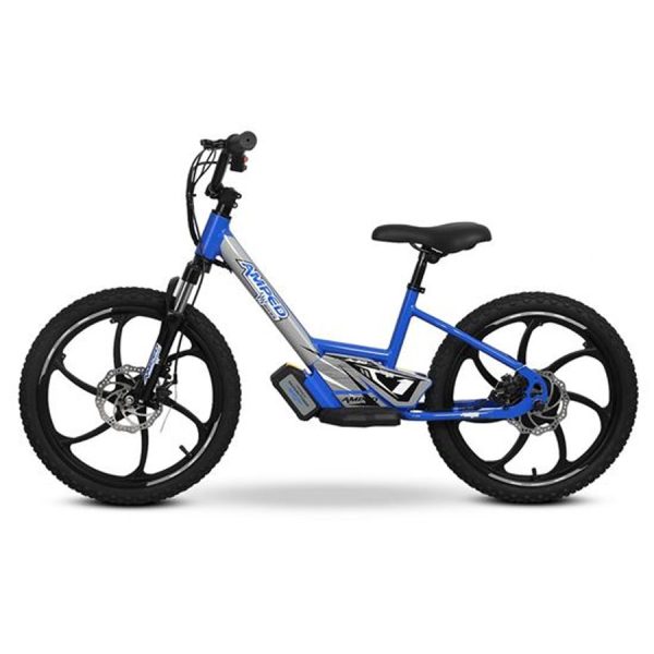 Amped A20 Electric Balance Bike 300W 36V Battery - BLUE - Image 8