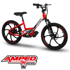 Amped A20 Electric Balance Bike - RED