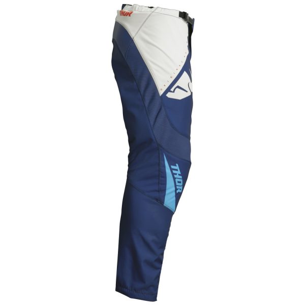 Thor Sector Motocross MX Kit Pants Jersey - EDGE NAVY / RED ORANGE