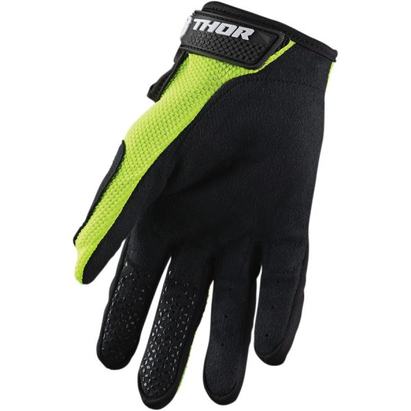 Thor Sector Motocross Gloves Adult – ACID / BLACK