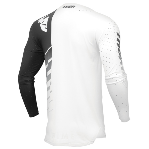 2024 THOR PRIME MOTOCROSS MX KIT PANTS JERSEY - ANALOG BLACK / WHITE