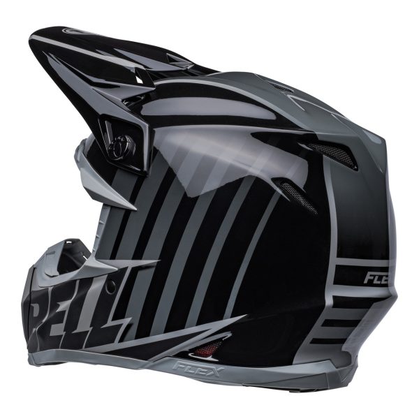 Bell MX Moto-9S Flex Motocross Helmet - Sprint Black / Grey