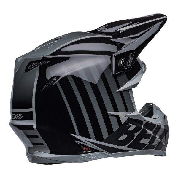 Bell MX Moto-9S Flex Motocross Helmet - Sprint Black / Grey