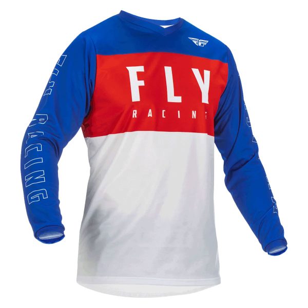 Fly Racing Motocross Kit - Red / White / Blue