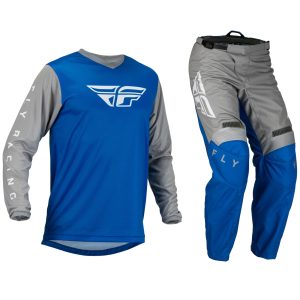 Fly Racing Motocross Kit - Blue / Grey