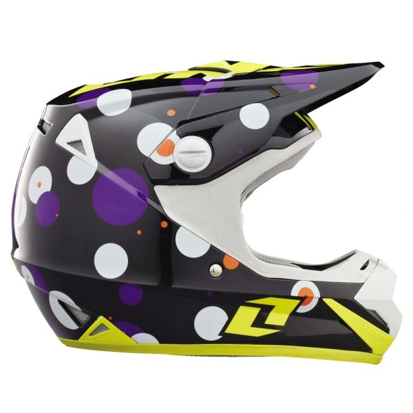 One Industries Youth Atom Motocross Helmet - Fizzle Black