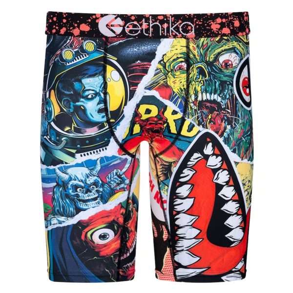 Ethika Boys Staple Fit Underwear - Bomber Horror