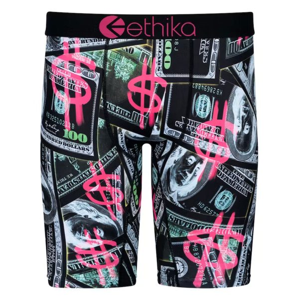 Ethika Boys Staple Fit Underwear - Printing Money