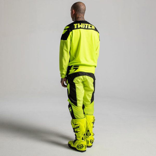 Shift Motocross Kit - WHIT3 LABEL - FLO YELLOW / BLACK