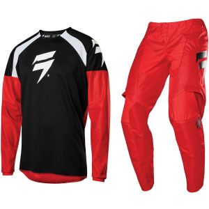 Shift Motocross Kit - WHIT3 LABEL - RED / BLACK