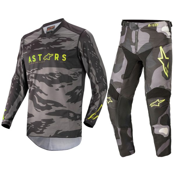 Alpinestars Youth Kit - Racer Tactical Camo Yellow