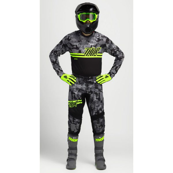 Thor Sector Motocross Kit - Digi Black Camo