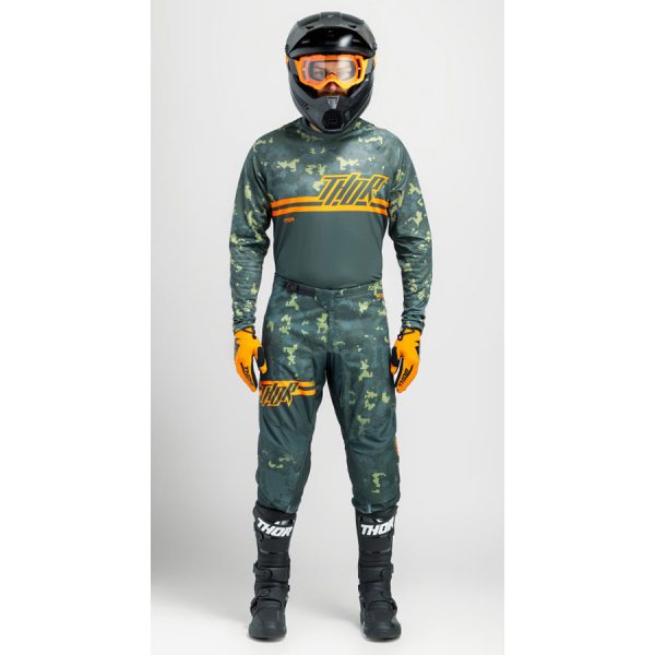 Thor Sector Motocross Kit - Digi Green Camo