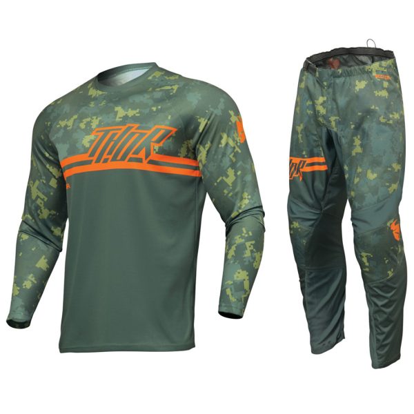 Thor Sector Motocross Kit - Digi Green Camo