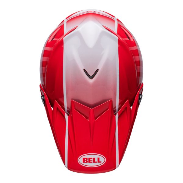 Bell MX Moto-9S Flex Motocross Helmet - SPRINT RED / BLACK - Image 4
