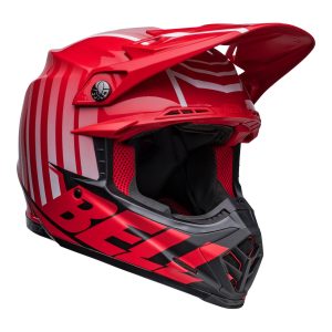 BELL MOTO-9S FLEX MOTOCROSS MX HELMET - SPRINT RED / BLACK