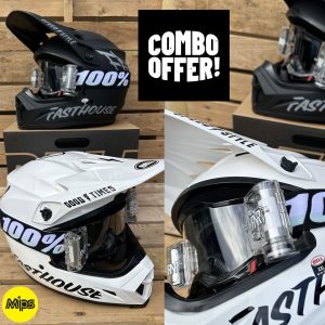 Bell MX-9 Mips Motocross Helmet - Fasthouse -100%