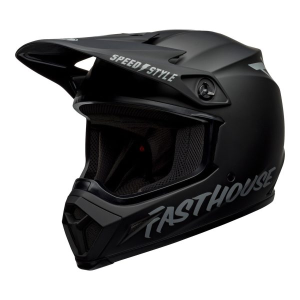 Bell MX-9 Mips Motocross Helmet - Fasthouse Matte Black / Grey