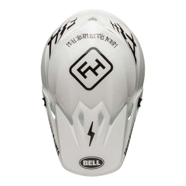 Bell MX-9 Mips Motocross Helmet - Fasthouse White / Black