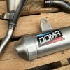 DOMA Exhaust System KTM SX65 HUSQVARNA TC65 GASGAS MC65 Front Header Tail Pipe 2024-25 - Image 2