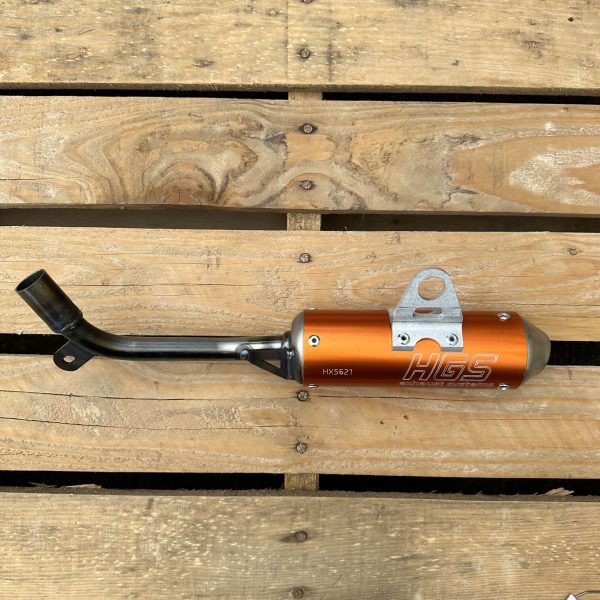 HGS Exhaust System KTM SX50 with Orange Silencer (peak power) 2009 -23 - Image 5
