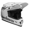 Bell MX MX-9 Mips Motocross Helmet - FASTHOUSE WHITE / BLACK