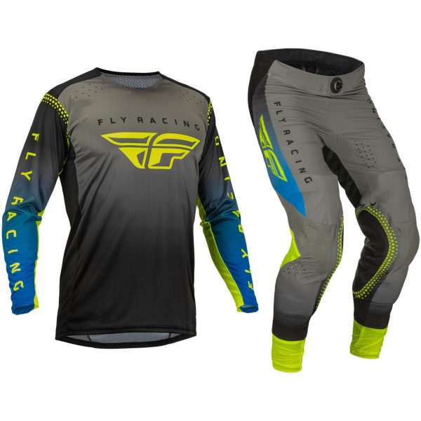 2023 FLY LITE GREY BLUE HI VIZ