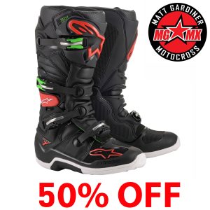 Alpinestars Tech 7 Black Red Green