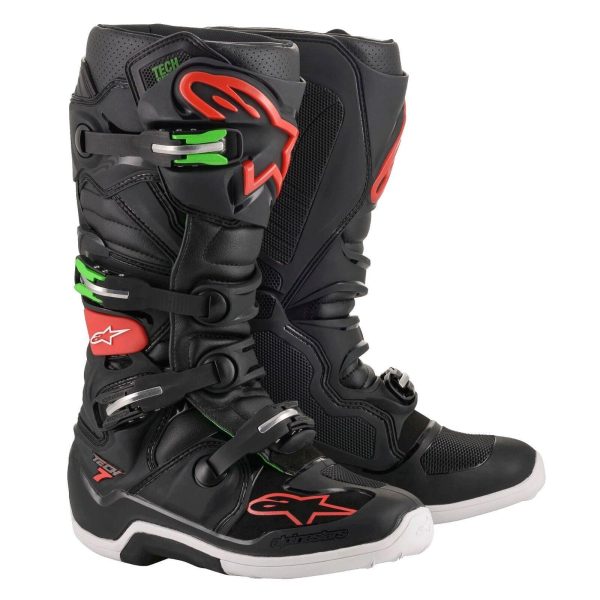 Alpinestars Tech 7 Black Red Green