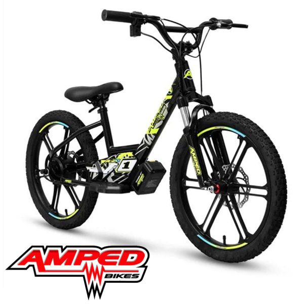 Amped A20 Electric Balance Bike - BLACK