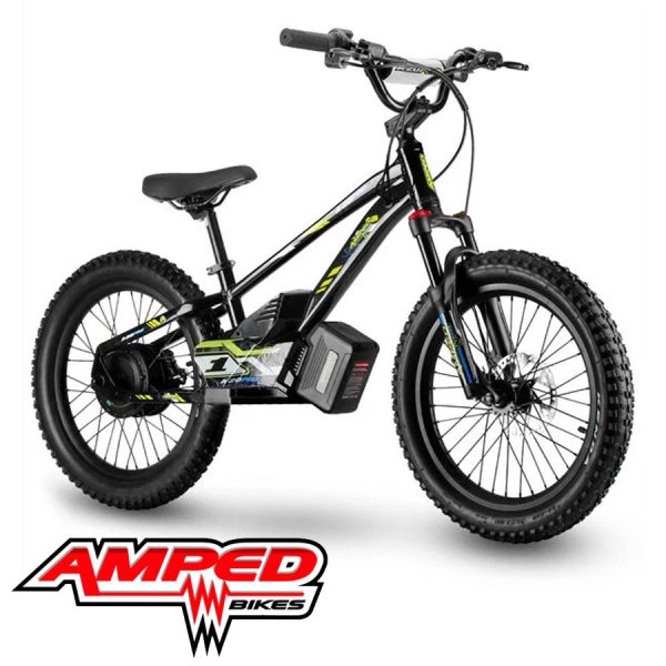 Amped A20 PRO Electric Balance Bike - BLACK