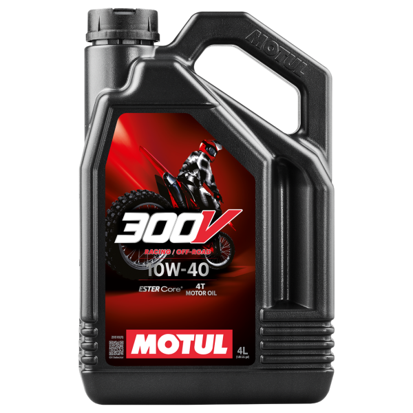 Motul Oil 300V 4T Factory Line 10W-40 Racing Off Road Fully Synthetic - 4L