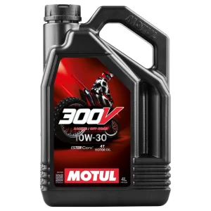 Motul Oil 300V 4T Factory Line 10W-30 Racing Off Road Fully Synthetic - 4L